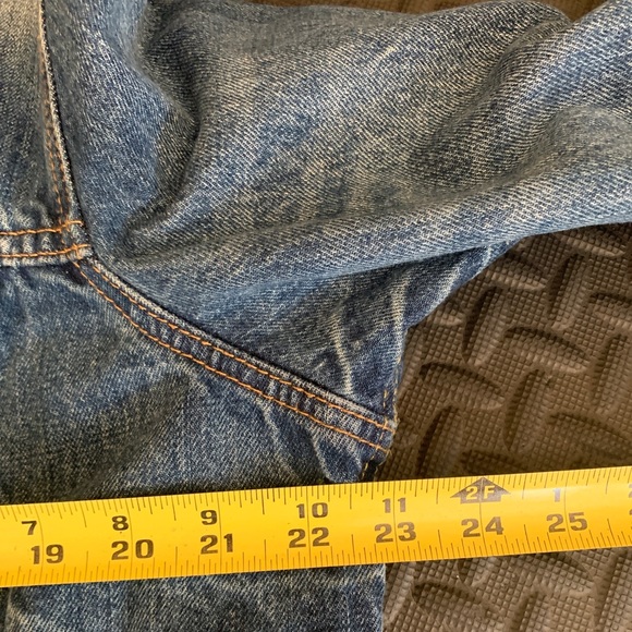 Levis Trucker Jacket sz XL Medium Wash Red Tab Type 3 - Picture 10 of 12